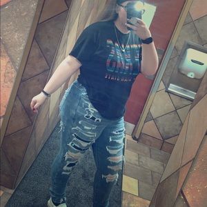 American Eagle curvy high rise jegging